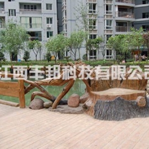 江西南昌拟木塑石混凝土